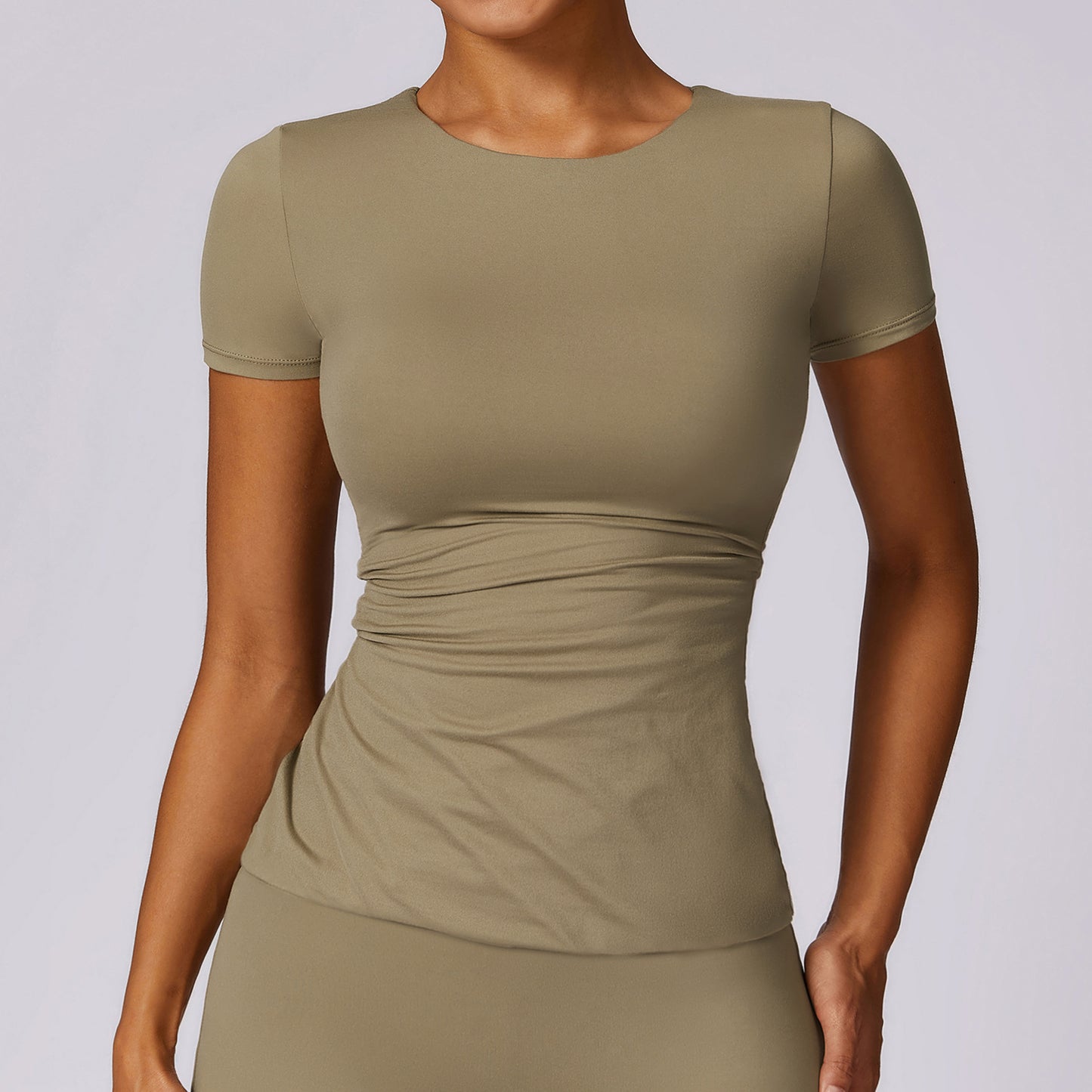 SculptFit Tee - Breathable Tight Fit Short Sleeve