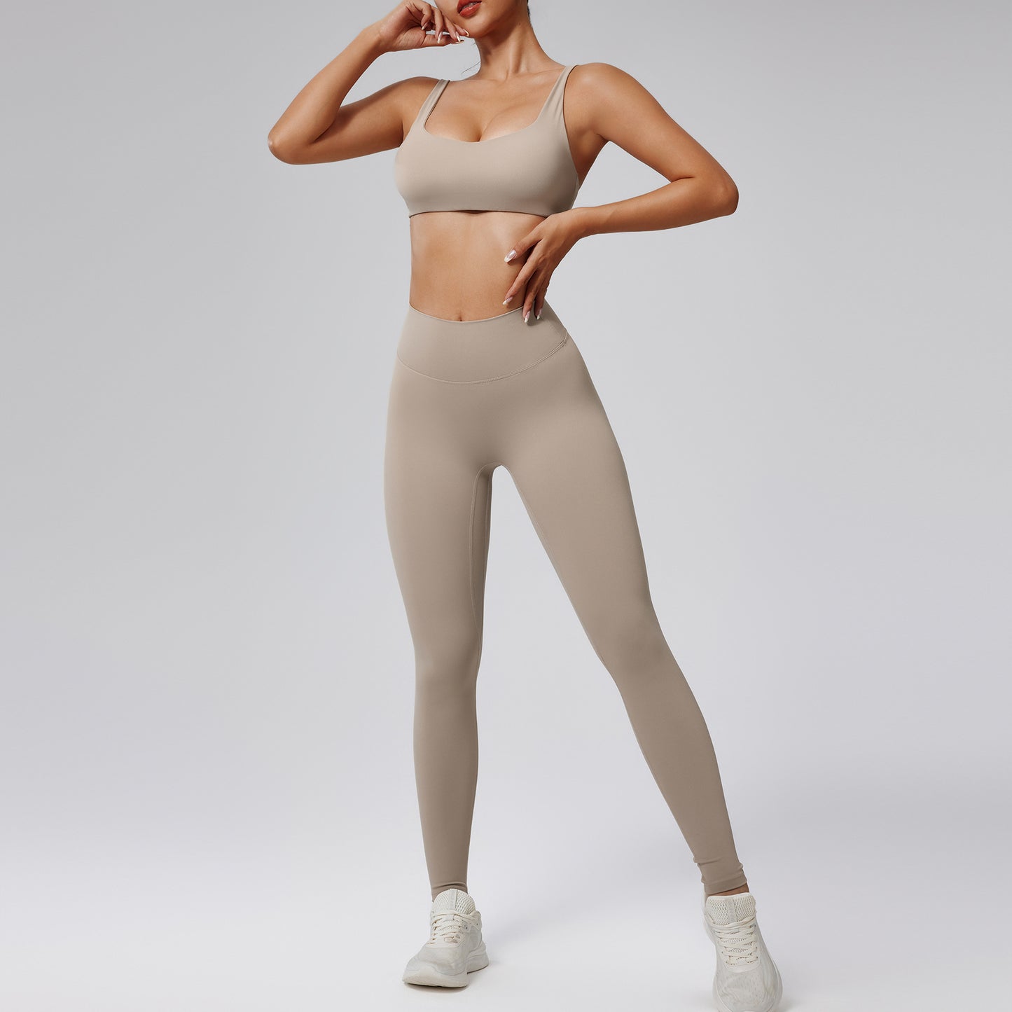 SculptMe High Waist Two Piece Leggings Set