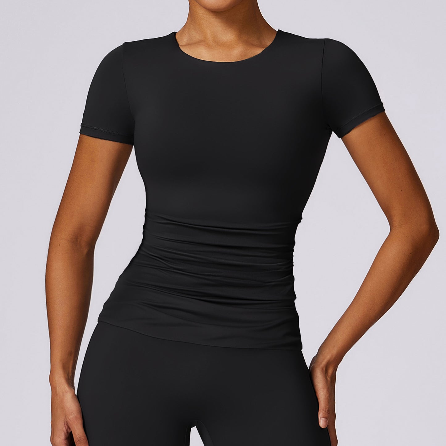 SculptFit Tee - Breathable Tight Fit Short Sleeve